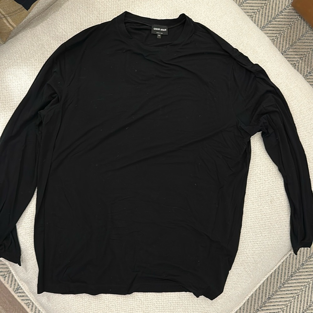 Giorgio Armani long sleeve T-shirt size 58